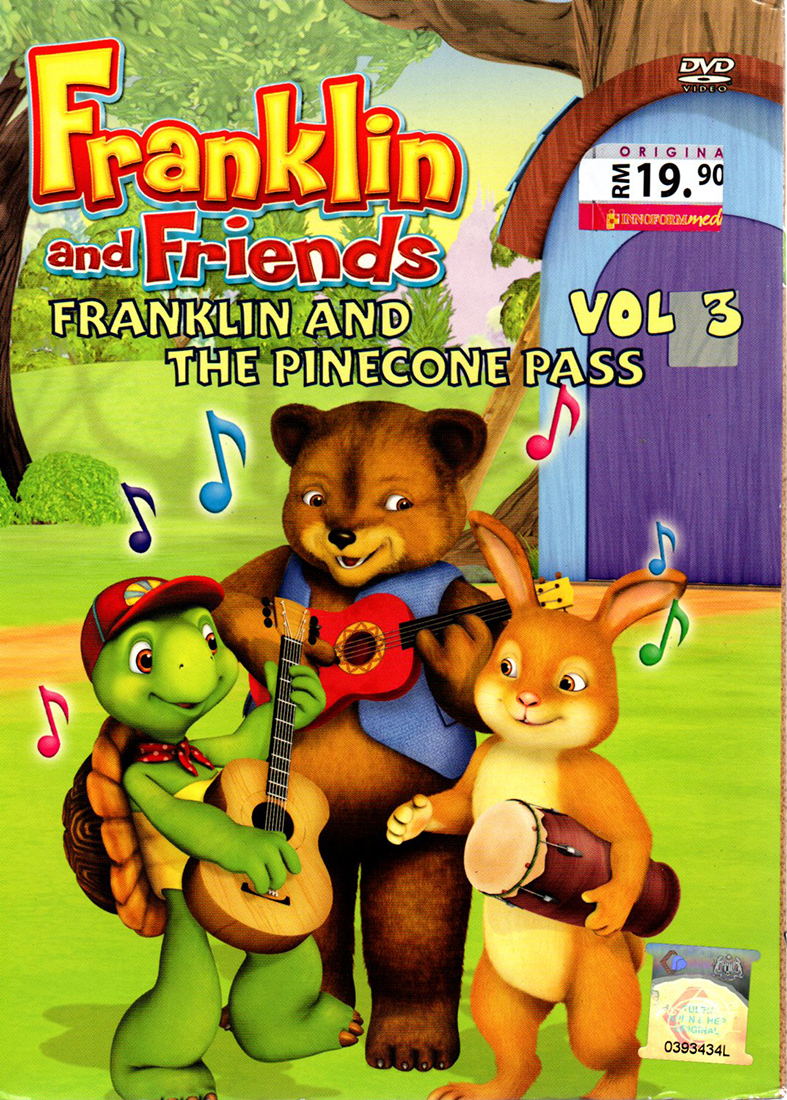 DVD Children Cartoon Franklin And Friends - Franklin And The Pinecone Pass - $21.99
