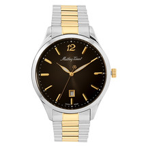 Mathey Tissot Men&#39;s Urban Metal Black Dial Watch - H411MBN - £128.63 GBP