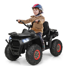 12V Kids Electric 4-Wheeler Atv Quad 2-Speed Ride On Car With Led Lights... - $359.09