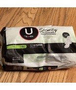 U by Kotex Security Ultra Thin Feminine Pads with Wings 1pk 32 Count Heavy. - £4.25 GBP