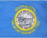 South Dakota - 6'X10' Nylon Flag - Nylon, 6' x 10', Without Fringe, Grom... - $223.20