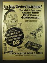 1950 Schick Injector Razor Advertisement - £14.46 GBP