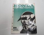 1986 Honda TR200 FATCAT Service Repair Shop Workshop Manual OEM 61HB700 - £55.20 GBP