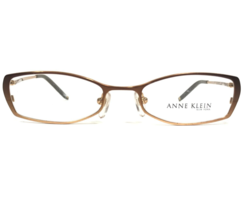 Anne Klein Petite Eyeglasses Frames AKNY 9084 488 Gold Rectangular 48-18-135 - £40.39 GBP