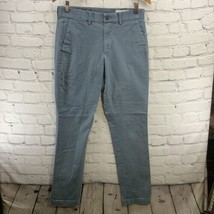 Gap Slacks Mens Sz 30 x 32 Slim Powder Blue Pants Cotton Spandex - $19.79