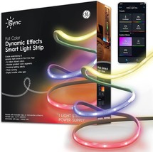 New! GE CYNC 16 ft DYNAMIC EFFECTS Smart LED Light Strip CHRISTMAS &amp; Hol... - $77.11