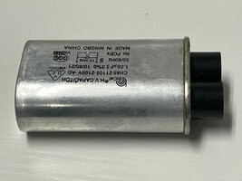 Genuine OEM Whirlpool Microwave High-voltage Capacitor W10138798 - £29.78 GBP