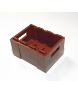 PAPBRIKS wooden Box Crate DIY set pieces for Custome Rare Minifigures - $9.05 CAD