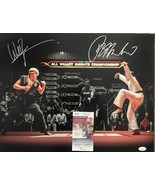 The Karate Kid Ralph Macchio William Zabka signed photo. JSA authenticated - $250.00