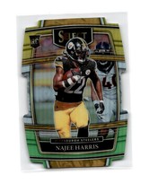 2021 Panini Select - Concourse Red &amp; Yellow Prizm Die-Cut #53 Najee Harris (RC) - £1.56 GBP