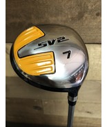 DEMO RH Men&#39;s SV2 - 7 Wood Golf Club Premium Stiff Flex Graphite Shaft 7... - $176.35