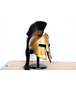 300 King Leonida Medievale Spartan Casco, Warrior Costume Casco Per Hall... - £54.85 GBP