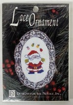 Lace Ornament Juggling Santa #1234, Christmas Cross Stitch Kit, NEW, 1992 - £5.15 GBP