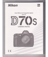 NIKON D70s Camara Digital-Spanish Manual-Espanol Guide-Instruction Book-... - £8.21 GBP