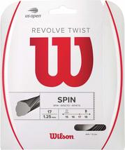Wilson Revolve Twist 17 Tennis String - Set, Red - $397.19 MXN