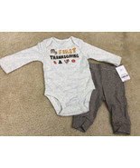 Baby Carter&#39;s 2-Piece First Thanksgiving Bodysuit &amp; Pants Set Sz 3 month... - €18,56 EUR
