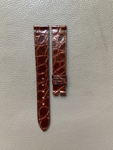 Brown Genuine Alli Leather Watch Strap Band Custom Size 15 16 17 18 19 2... - $48.00