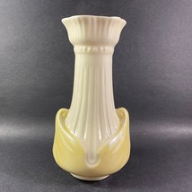 Vintage Belleek Tulip Vase in Moore Pattern Made in Ireland - $35.00