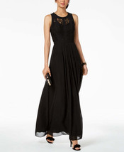 Betsy &amp; Adam Womens Caged Lace Gown - £126.72 GBP