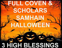 Haunted Scholars Coven Favor Power Gifts 3 Blessings Samhain Halloween Magick - £6,197.32 GBP