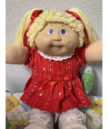 VTG First Edition Cabbage Patch Kid Girl Lemon Hair Blue Eyes Hong Kong ... - $285.00