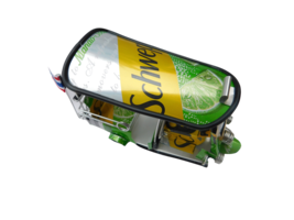 Schweppes Lemon Detailed Handcrafted Replica Made Cans TUK TUK Taxi Thai... - $19.99