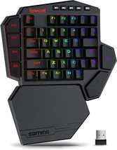 Redragon K585 Diti Wireless One-Handed Mechanical Keyboard, 42 Keys, 2 Point 4 - £49.60 GBP