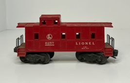 Vtg POSTWAR LIONEL O GAUGE No. 6257 SP CABOOSE Red - $23.48