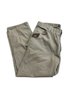 Wrangler Riggs Pants Mens 44x30 Khaki Rip Stop Workwear Carpenter - £21.69 GBP