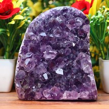 Amethyst Geode cathedral crystal cluster - 5X3.5X2.7 Inch(2.77Lb) - £218.29 GBP