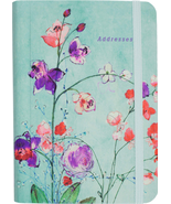 Fuchsia Blooms Address Book Hardcover NEW - £10.88 GBP
