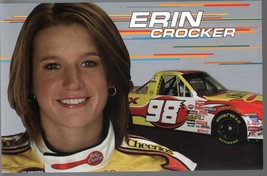 Erin Crocker #98 Dodge Truck NASCAR  Hero Card-2006-8 1/2 X 5 1/2 - £20.28 GBP