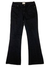 WHBM Women Size 6 (Measure 30x32) Black Blanc Bootcut Jeans Bead Embelli... - $11.59