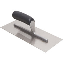 Drywall &amp; Plastering Finishing Trowel 11 X 4 In Curve Blade - £40.75 GBP