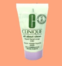 Clinique All About Clean Liquid Facial Soap Mild 1.0 Fl Oz Nwob - £11.67 GBP