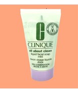 CLINIQUE All About Clean Liquid Facial Soap MILD 1.0 fl oz NWOB - £11.89 GBP