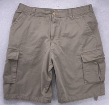 Lee Shorts Mens Size 36 Dungarees Cargo Khaki Cotton Buddy Lee Approved - £15.57 GBP