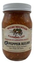 HOT PEPPER RELISH - 100% Natural Sweet &amp; Hot Pepper Blend Amish Homemade... - €6,71 EUR+