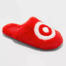 Wondershop Target Exclusive Red Bullseye Slippers Medium: W Size 9/10 M ... - $207.64 MXN