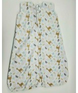 Halo Sleepsack Medium Wearable Blanket Sand Llama Cotton Soft Fleece B34 - $16.99