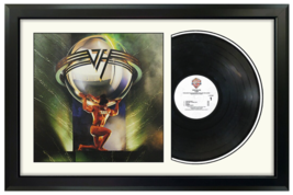 Van Halen &quot;5150&quot; Original Vinyl Record &amp; Cover Professionally Framed Display - £159.93 GBP