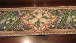 &quot;&quot;Lemon Design Tapestry Table Runner&quot;&quot; - Nwot - £7.90 GBP
