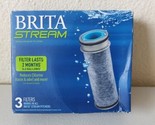 BRITA STREAM Replacement Water Filters, For Brita Pitchers BOX of 3 NEW ... - $16.83