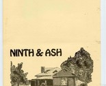 Ninth &amp; Ash Restaurant Menu Old Town Tempe Arizona 1979 Haunted - $74.17
