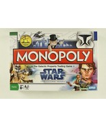 Hasbro Monopoly STAR WARS CLONE WARS Collector Edition Toy Board Game - ... - £14.04 GBP