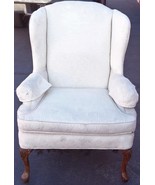 Beautiful Wing Back Armchair – VERY NICE UPHOLSTERY – VGC –BEAUTIFUL CAR... - $339.56 CAD