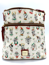 Disney Dooney &amp; Bourke Santa Paws Dogs Crossbody Bag Purse Holiday Chris... - $276.20