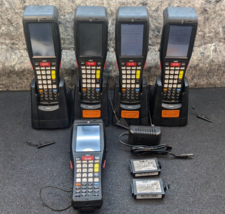 7 x NEC HANDHELD TERMINAL SCANNER MODEL S1635-01 W/ Battery, Dock, Ac Ad... - $34.99