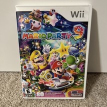 Case and Manual Only NO GAME Mario Party 9 Nintendo Wii Authentic - £10.95 GBP