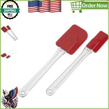 Lightweight Rectangular Silicone Spatulas Set - Heat Resistant &amp; Easy Clean - $18.59 CAD
